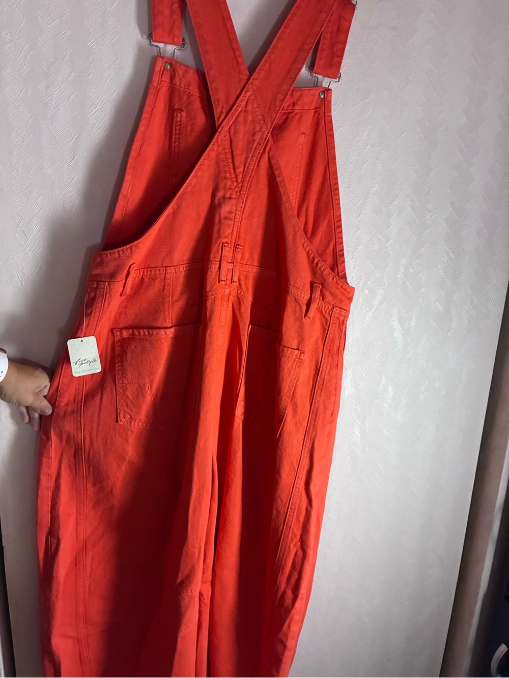 Free People We the Free Good Luck Barrel Overalls - Picture 14 of 16